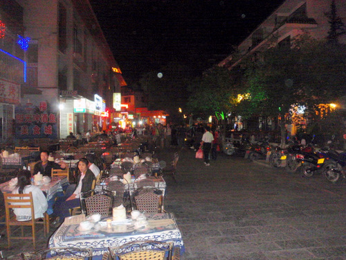 Resort town restaurants.